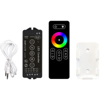 RGB LED Контроллер RF Music 18А DC12-24V Радио - Сенсорный 8 кнопок 